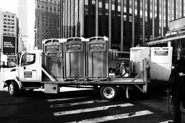 Porta potty delivery and setup in Erie, PA